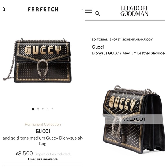 ❗️SOLD❗️Gucci Dionysus Guccy Shoulder Moon & Stars Bag - Picture 7 of 8